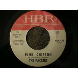 The Packers Pink Chiffon USED VINYL 7INCH 45 RPM PROMO