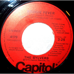 The Sylvers Boogie Fever Vinyl 7" USED