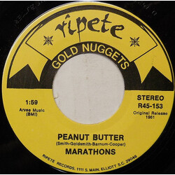 The Marathons / Troy Shondell Peanut Butter / This Time Vinyl 7" USED