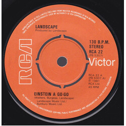 Landscape Einstein A Go-Go USED VINYL 7INCH 45 RPM SINGLE