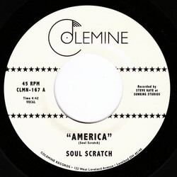 Soul Scratch America USED VINYL 7INCH 45 RPM SINGLE STEREO