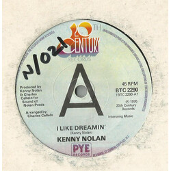 Kenny Nolan I Like Dreamin' / Time Ain't Time Enough Vinyl 7" USED