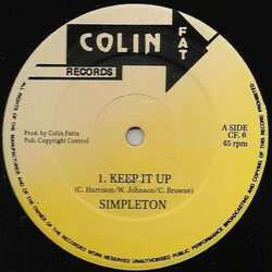Simpleton / Major Cat Keep It Up / Come Fi De Trophy Vinyl 12" USED