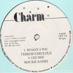 Terror Fabulous / Mackie Ranks / Daddy Screw / Nardo Ranks Woman A You / Gee Wee / God Knows / No Rap Up Vinyl 12" USED