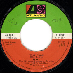 Fancy (3) Wild Thing USED VINYL 7INCH 45 RPM
