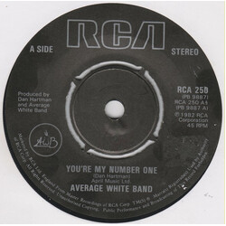 Average White Band You're My Number One VINYL 7" USED