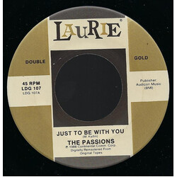 The Passions (2) / The Mystics Just To Be With You / Don't Take The Stars USED VINYL 7INCH 45 RPM REISSUE