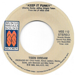 Teen Dream Keep It Funky / All My Love USED VINYL 7INCH 45 RPM STEREO