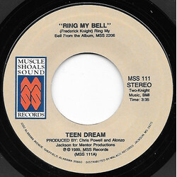 Teen Dream Ring My Bell USED VINYL 7INCH SINGLE