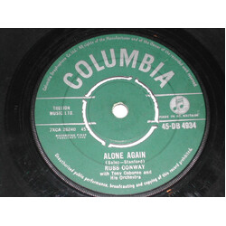 Russ Conway Alone Again Vinyl 7" USED