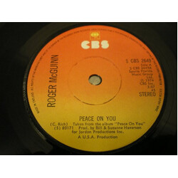Roger McGuinn Peace On You USED VINYL 7INCH 45 RPM