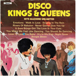 Hits Machine Unlimited Disco Kings & Queens Vinyl LP USED