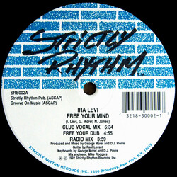 Ira Levi Free Your Mind USED VINYL 12INCH 33 S RPM