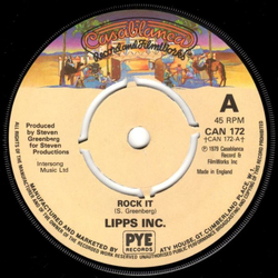 Lipps, Inc. Rock It Vinyl 7" USED