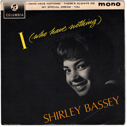 Shirley Bassey I (Who Have Nothing) USED VINYL 7INCH 45 RPM EP MONO