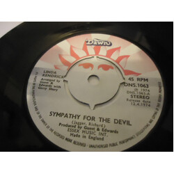Linda Kendrick Sympathy For The Devil USED VINYL 7INCH 45 RPM SINGLE