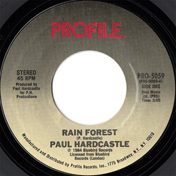 Paul Hardcastle Rain Forest USED VINYL 7INCH 45 RPM SINGLE STYRENE