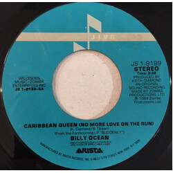 Billy Ocean Caribbean Queen (No More Love On The Run) USED VINYL 7INCH 45 RPM STYRENE STEREO