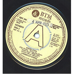 American Gypsy Angel Eyes USED VINYL 7INCH 45 RPM SINGLE PROMO