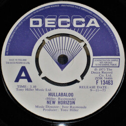 New Horizon (3) Hullabaloo USED VINYL 7INCH PROMO