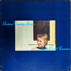 Section 25 Girls Don't Count USED VINYL 12INCH SINGLE 45 RPM