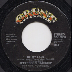 Jefferson Starship Be My Lady USED VINYL 7INCH 45 RPM SINGLE STEREO