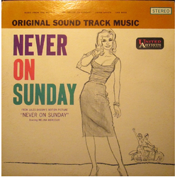 Manos Hadjidakis Never On Sunday Vinyl LP USED