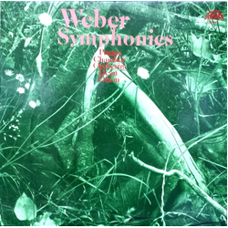 Carl Maria von Weber / Prague Chamber Orchestra / Dean Dixon (2) Symphonies Vinyl LP USED