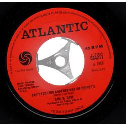 Sam & Dave Can't You Find Another Way (Of Doing It) VINYL 7" USED