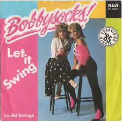Bobbysocks Let It Swing USED VINYL 7INCH 45 RPM SINGLE STEREO