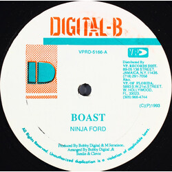 Ninja Ford / Leroy Smart Boast / Hang On USED VINYL 12INCH 45 RPM