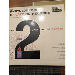 Various Encyclopædia Of Jazz On Records - Vol. 2 "Jazz Of The Thirties" Vinyl LP USED