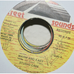 Orville "Bagga" Case Warm And Easy USED VINYL 7INCH 45 RPM