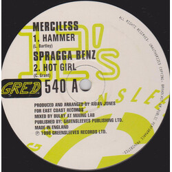 Merciless / Spragga Benz Hammer / Hot Girl Vinyl 12" USED