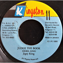 Jigsy King Judge The Book USED VINYL 7INCH 45 RPM