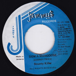 Bounty Killer Dem A Mangoose USED VINYL 7INCH 45 RPM
