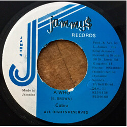 Mad Cobra A Who USED VINYL 7INCH 45 RPM