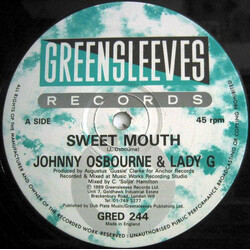 Johnny Osbourne / Lady G Sweet Mouth Vinyl 12" USED