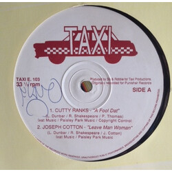 Cutty Ranks A Fool Dat USED VINYL 12INCH 33 S RPM
