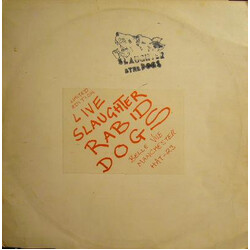 Slaughter And The Dogs Live Slaughter Rabid Dogs Vinyl LP USED
