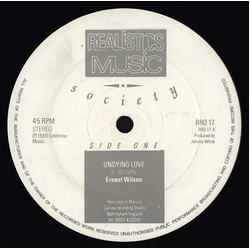 Ernest Wilson / Natural Ites / Jukkie Jam Undying Love / Say No To Drugs Vinyl 12" USED