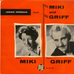 Miki & Griff Lonnie Donegan Presents Miki And Griff - This Is Miki, This Is Griff USED VINYL 7INCH 45 RPM EP