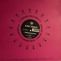 East Anglia Unmanageable USED VINYL 12INCH