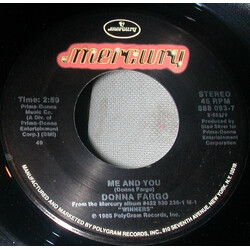 Donna Fargo Me And You Vinyl 7" USED