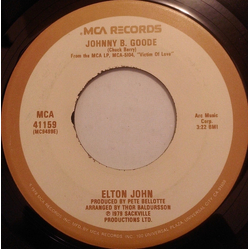 Elton John Johnny B. Goode Vinyl 7" USED