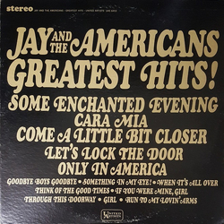 Jay & The Americans Jay And The Americans Greatest Hits Vinyl LP USED