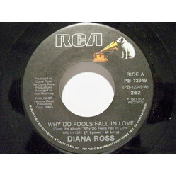 Diana Ross Why Do Fools Fall In Love USED VINYL 7INCH 45 RPM SINGLE