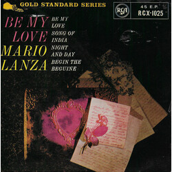 Mario Lanza Be My Love USED VINYL 7INCH EP MONO