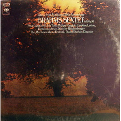 Johannes Brahms / Marlboro Festival Orchestra / Rudolf Serkin Sextet In G, Op. 36 Vinyl LP USED
