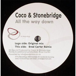 Coco & Stonebridge All The Way Down USED VINYL 12INCH
